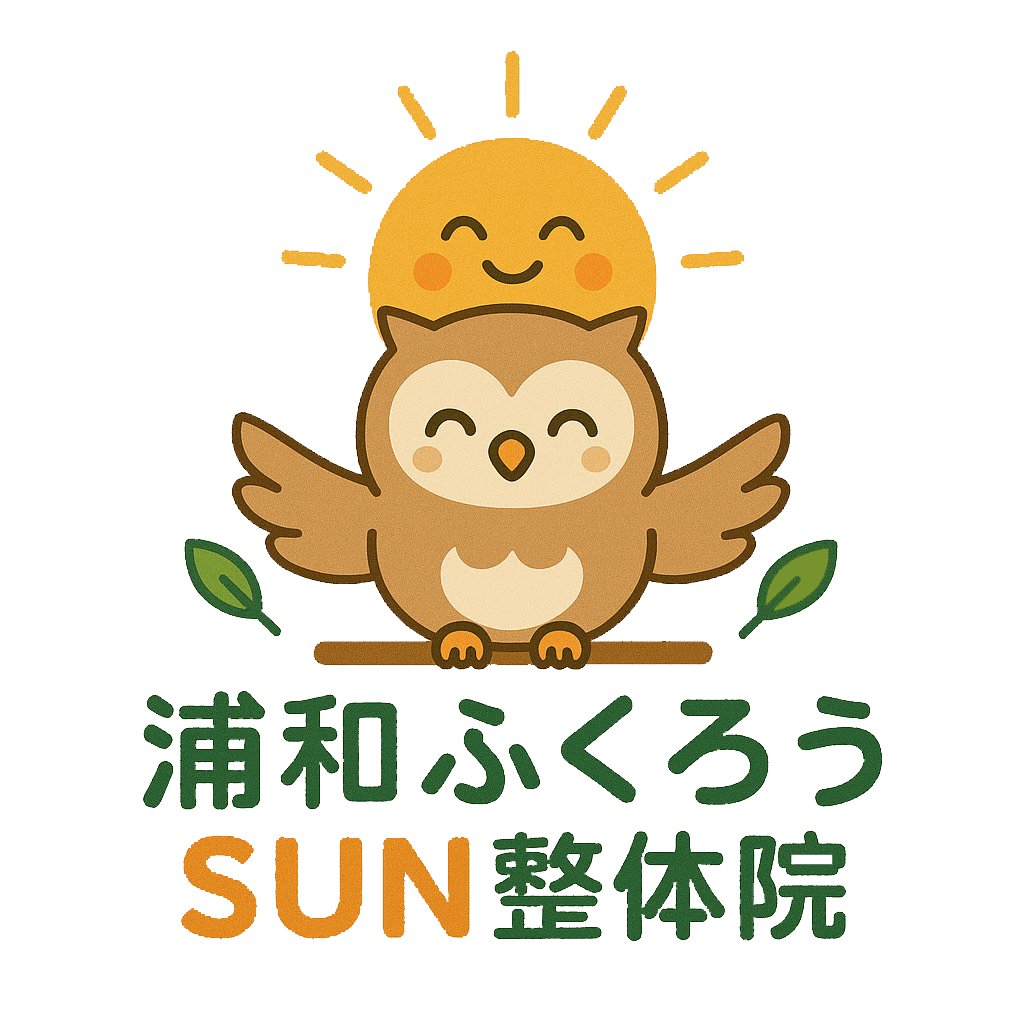 浦和ふくろうSUN整体院のロゴ