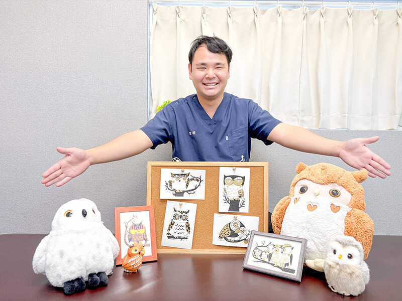 院長と院内の様子